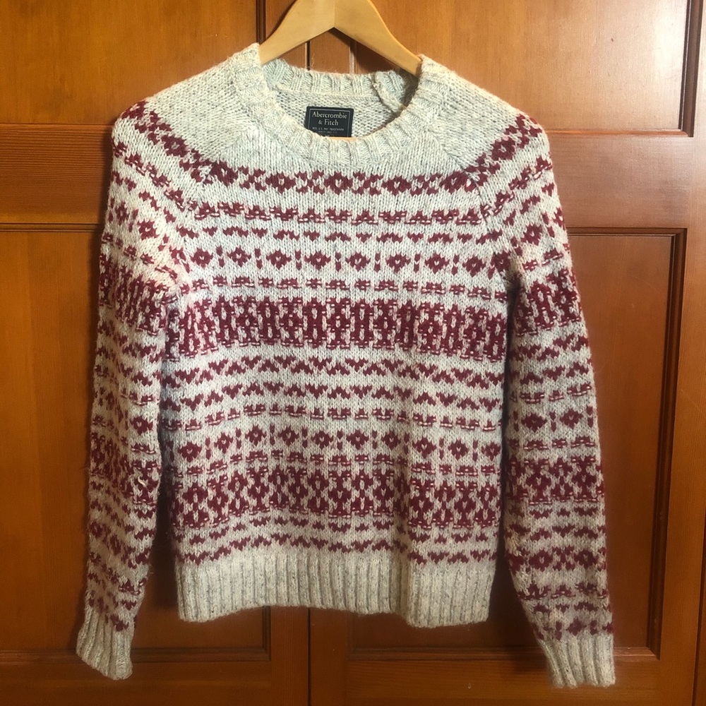 Abercrombie & Fitch Fair Isle Sweater